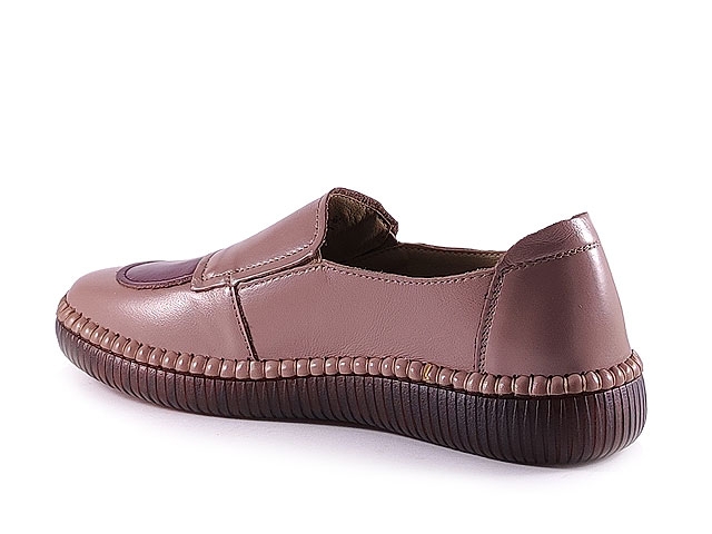Дамски обувки естествена кожа  043107-2 Бежови