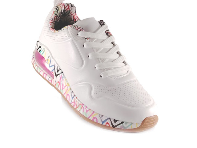 Дамски маратонки 9173-3 Бели