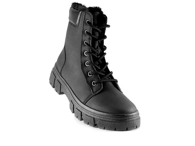 Дамски боти с грайфер 3101-1 Черни