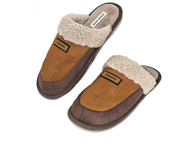 Домашни чехли Гигант 51008-2 Кафяви