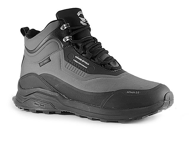 Мъжка бота Grand Attack 30992-2 Сиви