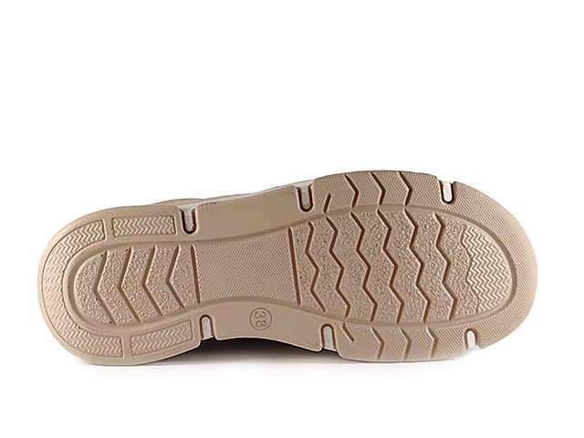 Дамски обувки от еко кожа 18086-2 Бежови