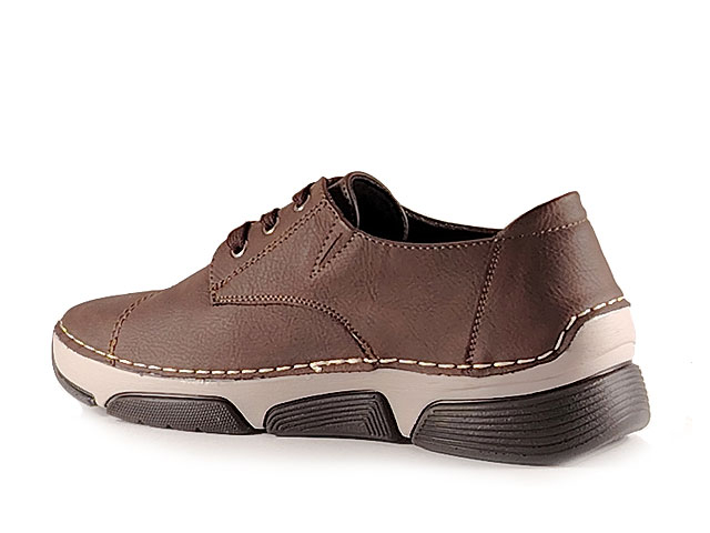 Дамски обувки от еко кожа 18098-4 Кафяви