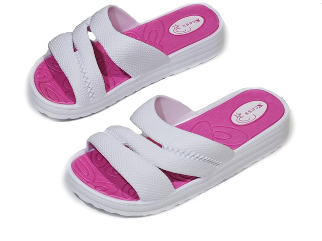 Дамски чехли 628-Черни, Сини, Розови