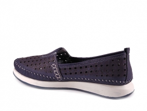 Дамски обувки естествена кожа TR 1025-3 Сини