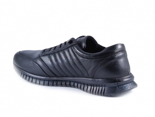 Мъжки обувки естествена кожа TR 1036 - 1 Черни