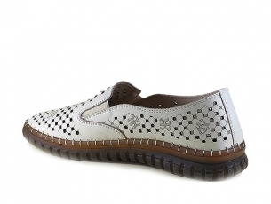 Дамски обувки естествена кожа 230001-3 Бежеви