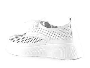 Дамски обувки естествена кожа TR 1054-2 Бели