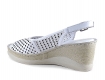 Дамски сандали естествена кожа TR 1033-2 Бели