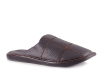 Мъжки домашни чехли 011214 -2 -Тъмно кафяви